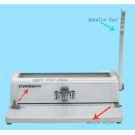 Punzón manual& máquina obligatoria de alambre de tono 3:1( cw200)