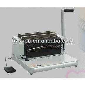 heavy duty double wire loop binding machine