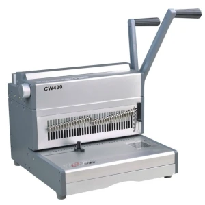 Heavy duty punch and wire binding machine for 180sheetsCW430