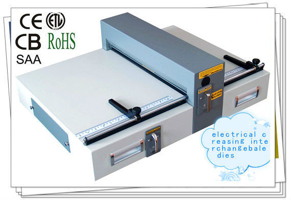 Electric book creaser machine E460