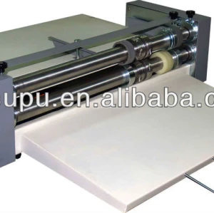 Semi- automatico hendido y la máquina de perforación