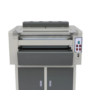 24 inch manual changing multi-roller UV coating machine