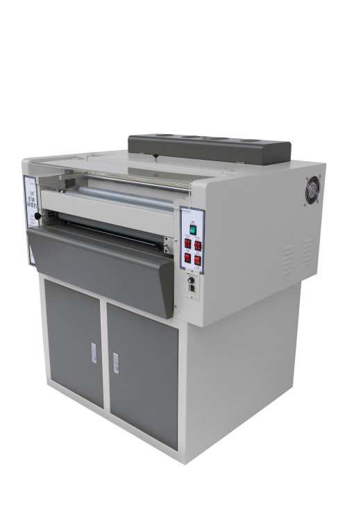 24 inch manual changing multi-roller UV coating machine
