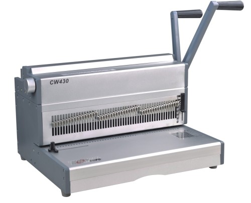 A3 size manual double wire binding machine(CW430)