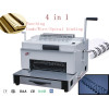 paper punching comb wire spiral binding machine print use ( SUPER4&1)
