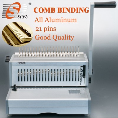 manual metal A4 plastic Comb binding Machine (CB300)