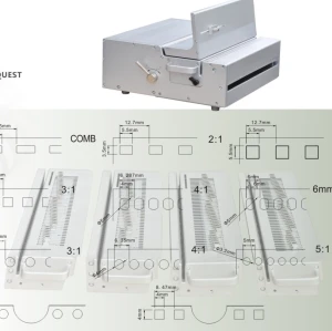 A4 semi-automatic paper punching hole machine (SUPER360M)