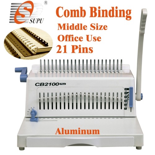 Manual office A4 Size comb binding machine CB2100PLUS