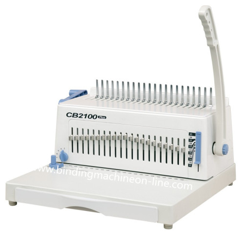 Manual office A4 Size comb binding machine CB2100PLUS