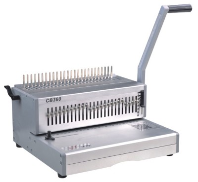Manual changable pins heavy duty comb binding machine(CB360)