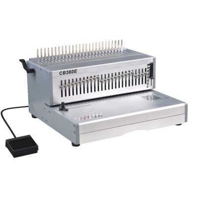 Heavy Duty Comb Binding Machine CB360E for factory and office