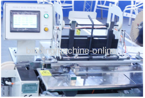 Automatic heavy duty double wire book binding machine（DCA-520）