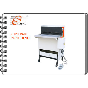 Heavy Duty Electric Punching and Binding Machine With interchangeable dies (SUPER600)