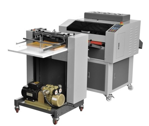 Newest Automatic multi Roller UV coating machine with automatic paper feeder system