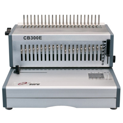 Electric Comb Binding Machine for Book Punching/Binding (CB300E)