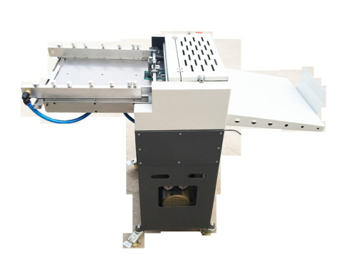 Automatic creasing and perforating machine with half cutting