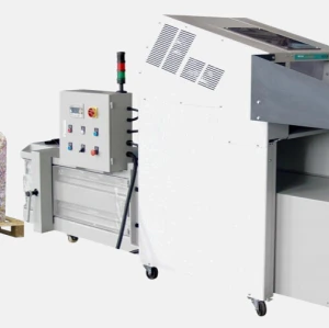 Horizontal Semi-automatic Hydraulic Shredder and balder