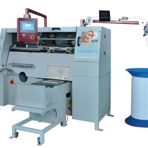 Automatic metal spiral forming and binding machine