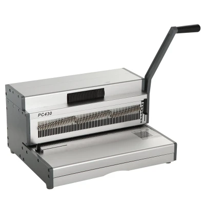 Heavy Duty Manual A3 Size Coil Binding Machine PC430