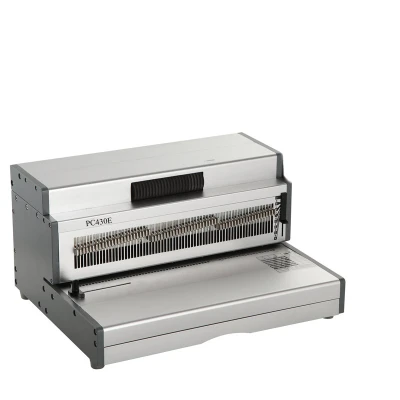 Heavy Duty Electric  A3 Size Coil Binding Machine PC430E