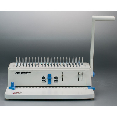 CB series Supu Desktop comb binding machine CB203 PLUS for office and factory