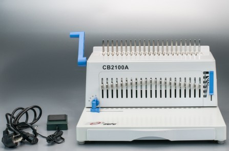 SUPU Electric Office A4 Size Plastic Comb Binding Machine Model CB2100A PLUS