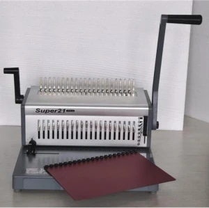 SUPU Heavy Duty Manual Comb Binding Machine Model SUPER21 PLUS