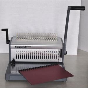 Heavy duty Manual Comb binding Machine SUPER21 PLUS