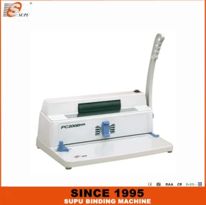 SUPU Спиральная машина для переплета PC200B PLUS
