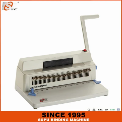 SUPU manual spiral binding machine PC246B PLUS