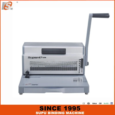 SUPU Heavy duty manual punching and electric spiral binding machine (SUPER47 PLUS)