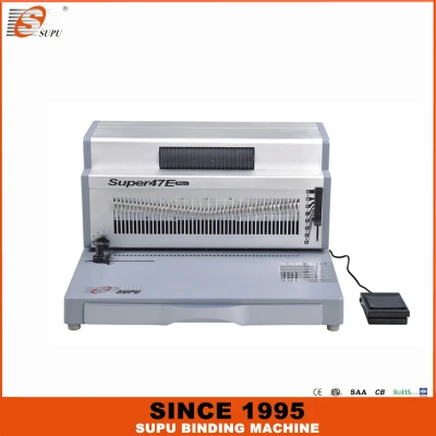 SUPU Electric Plastic Spiral Ring Coil Binding Machine SUPER47E PLUS
