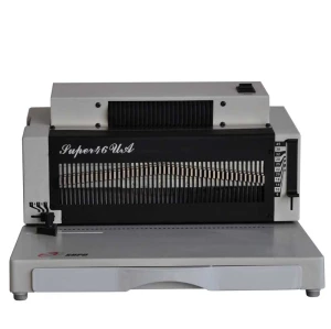 Electric coil binding machine