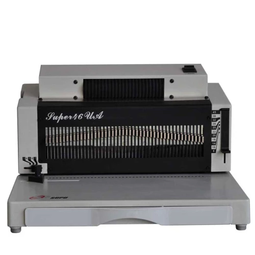 Electric coil binding machine