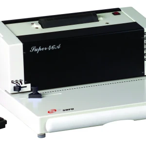 Plastic coil binding machine