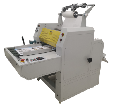 professional manufacturer of 520mm hydraulic laminator machine with Pneumatic cutter HL-520YA
