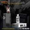 Vpark BOX 100 premium kit ,new atomizer fit 100w box mod 2 ML tank atomizer for e cigarette from shenzhen factory