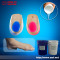 Platinum cure silicone rubber for medical grade insole