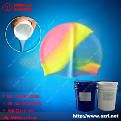 Transparent Silicone for Silicone Printed swiming caps