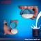 Two parts rtv silicone for moulds