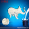 Silicone rubber for sculpture mold making