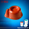 two compounds silicone rubber for printing patterns on plastic toys