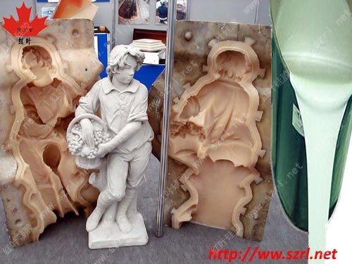 molding liquid silicone rubber for artwork mold