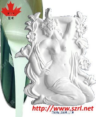 Culture stone casting molds by liquid silicon rubber