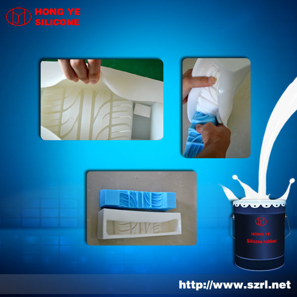 RTV-2 silicone for gypsum ornaments mould making by pouring