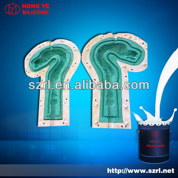 Two Part Mouldable Silicone Rubber for casting plaster and resin