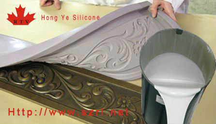 rtv liquid moulding silicone rubber( for concrete, pu resin , gypsum casting)