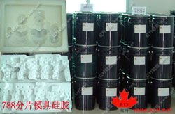 Silicone rubber for gypsum mold making