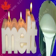 Molding silicon rubber for candles