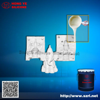 High-duplication times liquid silicone rubber for statues mold